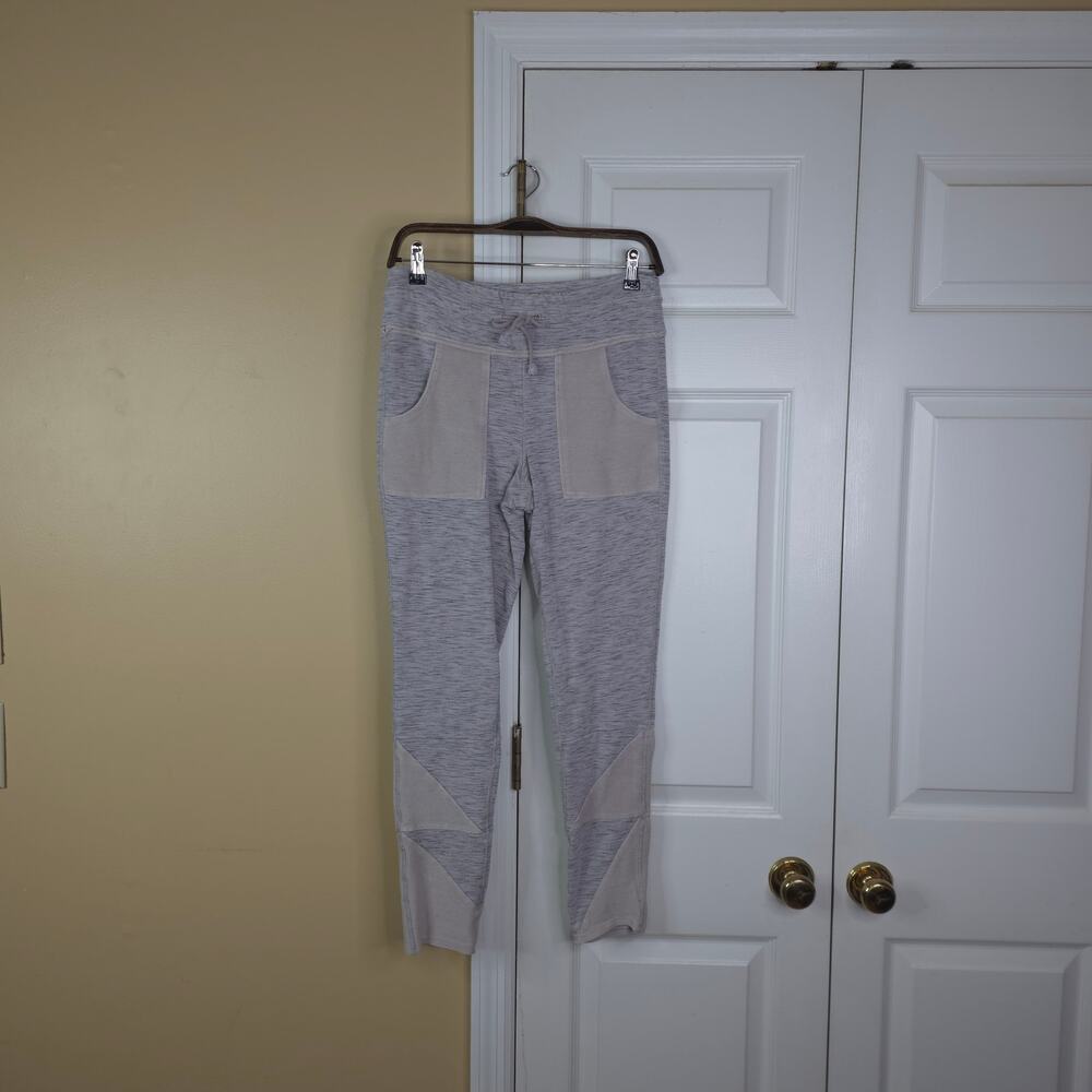 Free People FP Movement Kyoto High-Rise Patchwork Leggings in Gray Size L